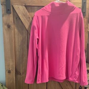 Dudley Stephens Pink Turtleneck Sweater